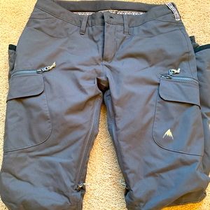 Burton Gloria Women's Gray Snowboard Pants Size Small